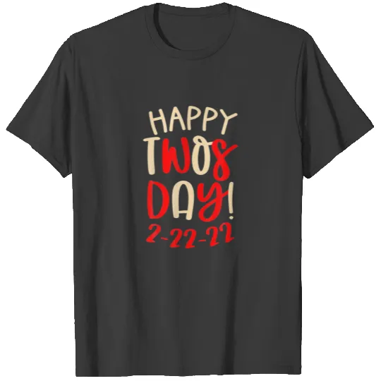 22Nd February 22 Crimson T-shirt