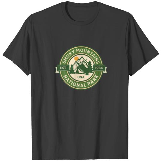 Great Smoky Mountains National Park Tennessee Hike T-shirt