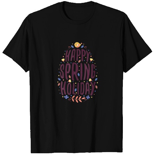 Happy Spring Holiday, Happy Easter Day Easter Bunn T-shirt