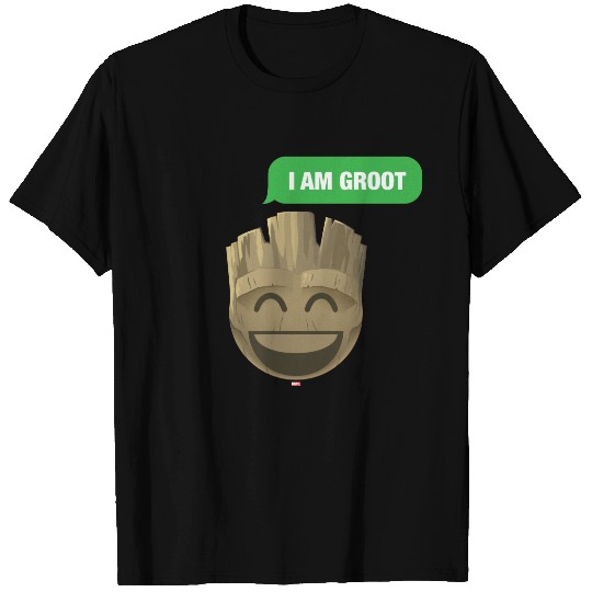 "I Am Groot" Text Emoji T-shirt