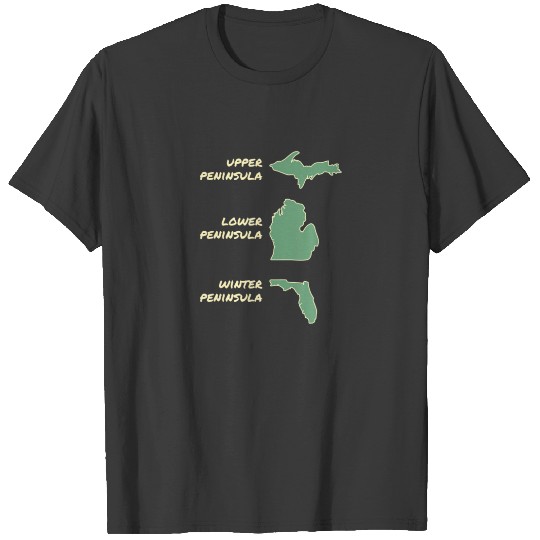 Discover Michigan Florida Peninsula Gift T-shirt