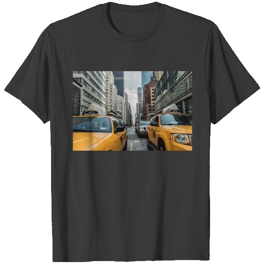 Taxi Cab Traffic Cab New York Street Road Nyc T-shirt
