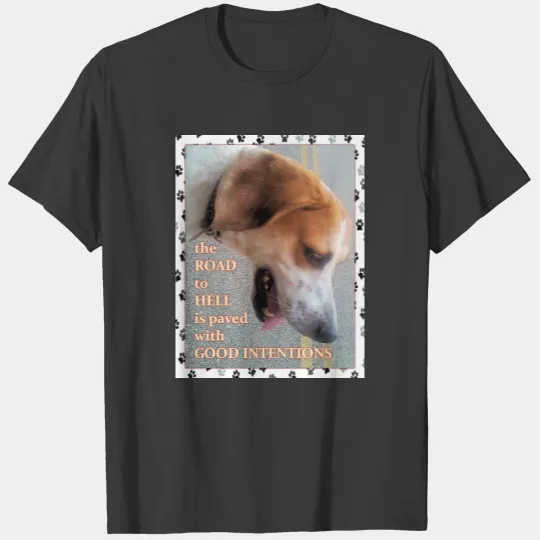 Good Intentions Road to HE double L T-shirt