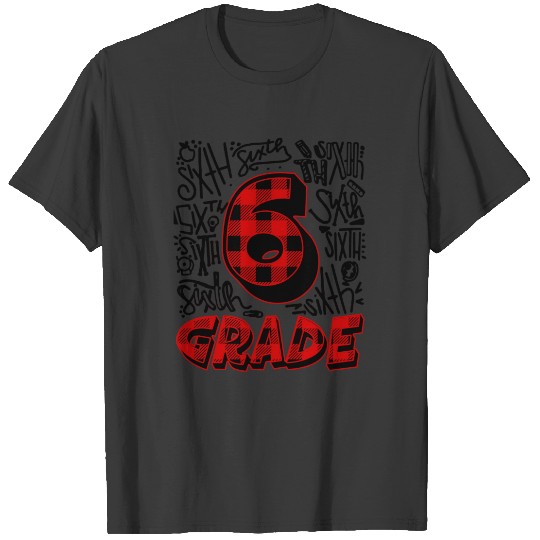6th Grade Cute Back To School T-shirt