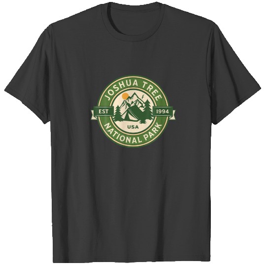 Joshua Tree National Park California Hike Camp Out T-shirt