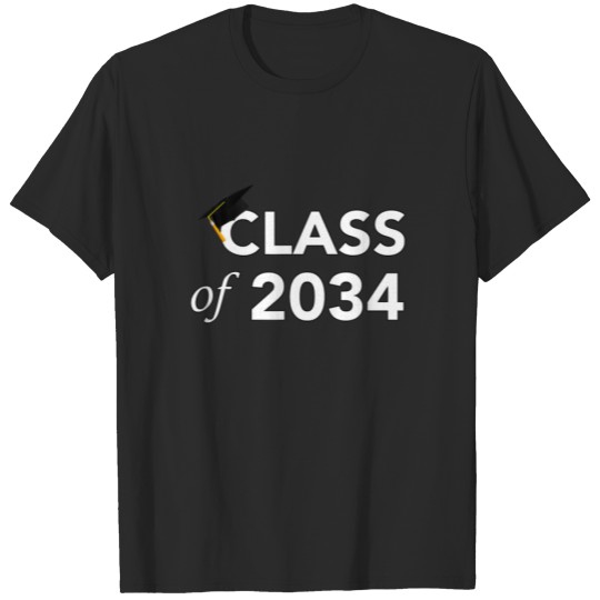 Discover Class Of 2034 Graduation T T-shirt