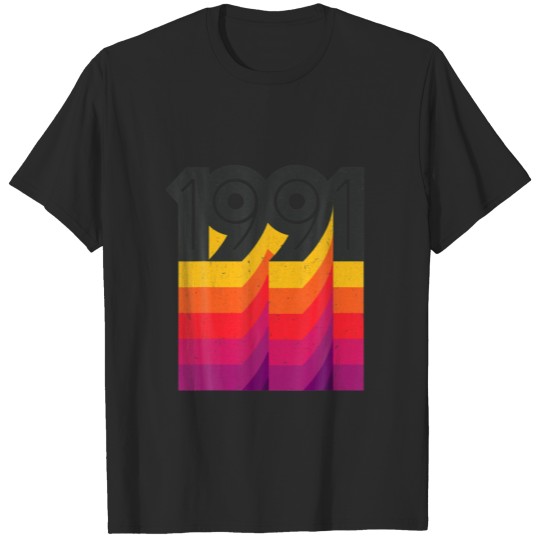 30Th Birthday Vintage Retro 90S Style 1991 T-shirt