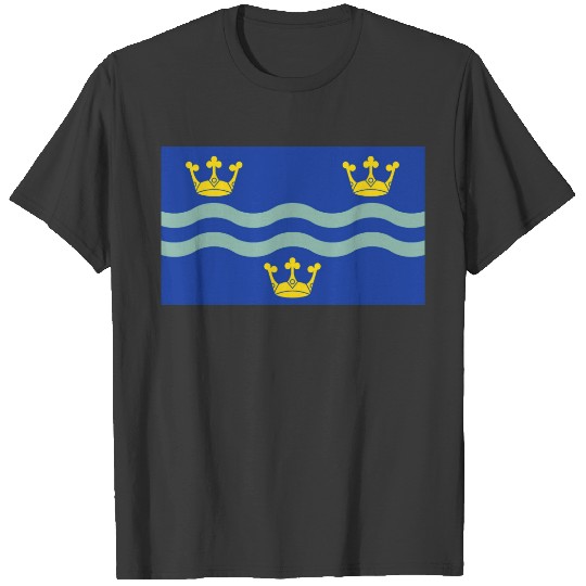 Cambridgeshire flag Cambridge england province sym Polo T-shirt