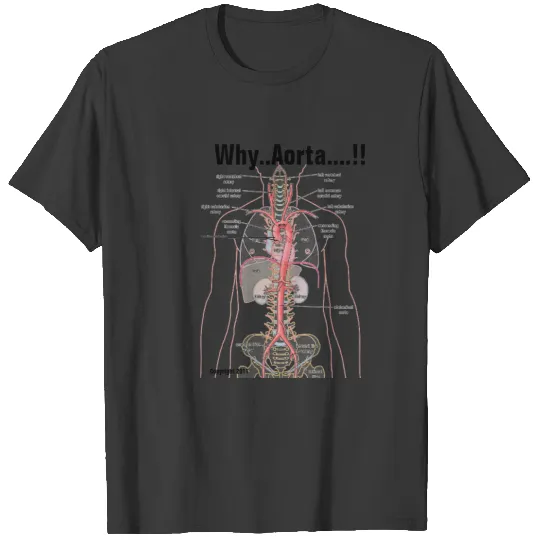 Discover Why..Aorta....!! Baseball jersey T-shirt