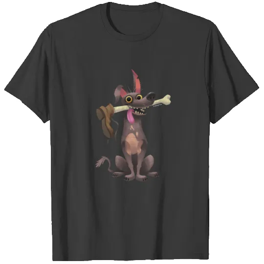 Disney Pixar Coco | Dante | Funny Bone with Shoe T-shirt