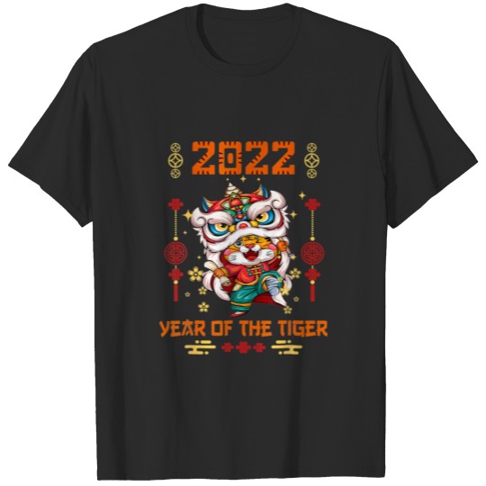 Cute Tiger Vietnamese New Year 2022 Year Chinese Z T-shirt
