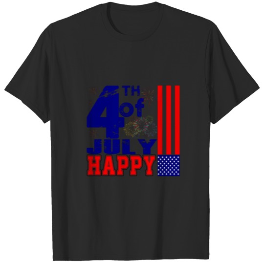 Happy 4th July Patriotic Family gifts T-shirt