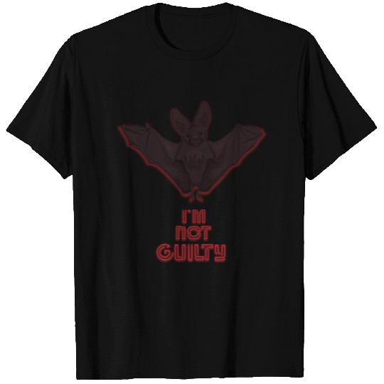Bat I'm not guilty T-shirt