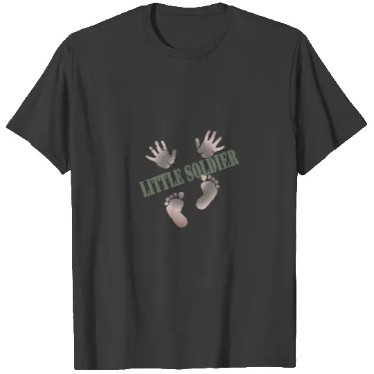 Little Soldier Military Maternity T-shirt