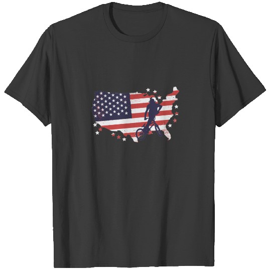 American flag BMX Sleeveless T-shirt