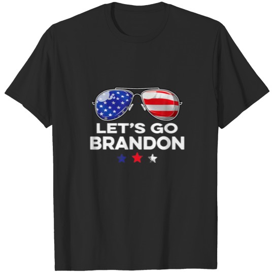 Discover Let's Go Branson Brandon Glasses Conservative Anti T-shirt