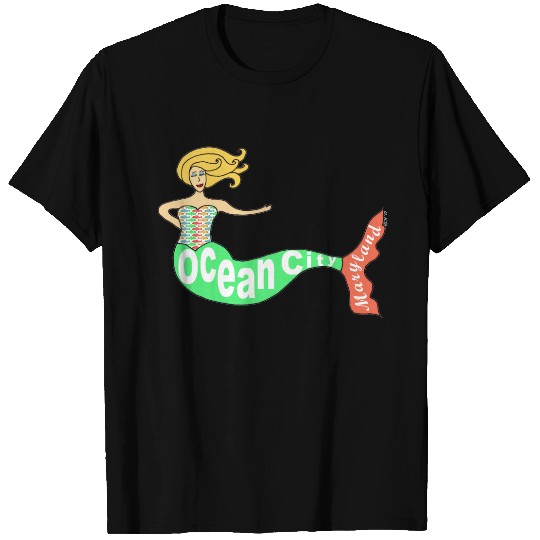 Ocean City, Maryland Mermaid T-shirt