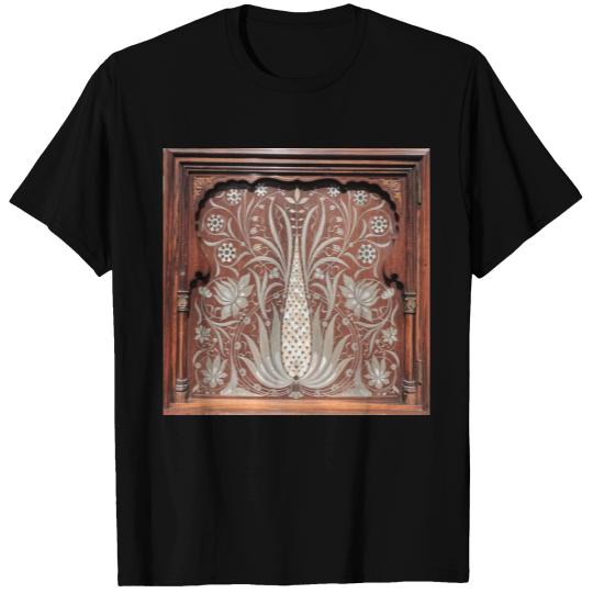 Art Nouveau wood work, beautiful original, belle e T-shirt