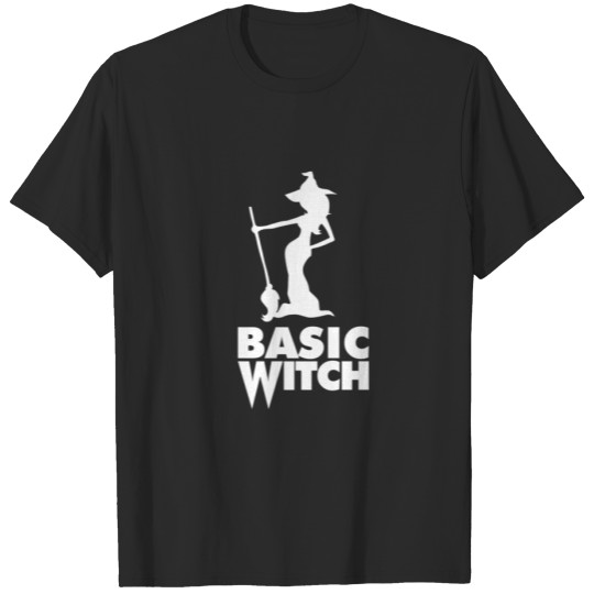 Basic Witch Funny Halloween Basic Witch T-shirt