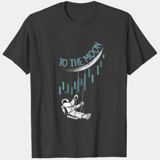 To The Moon, Trading, Trader And Shares Sleeveless T-shirt