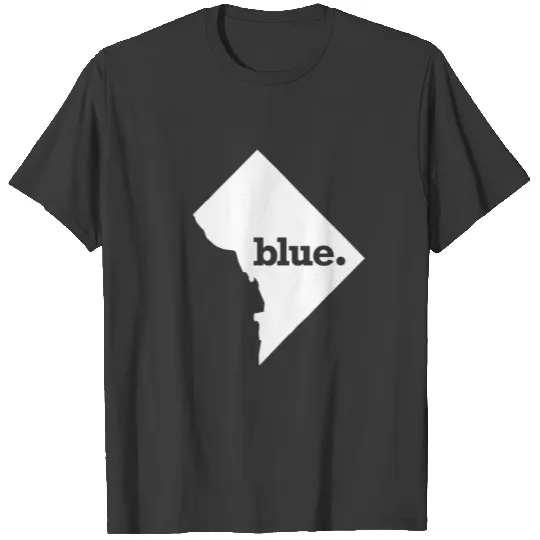 BLUE STATE DISTRICT OF COLUMBIA T-shirt