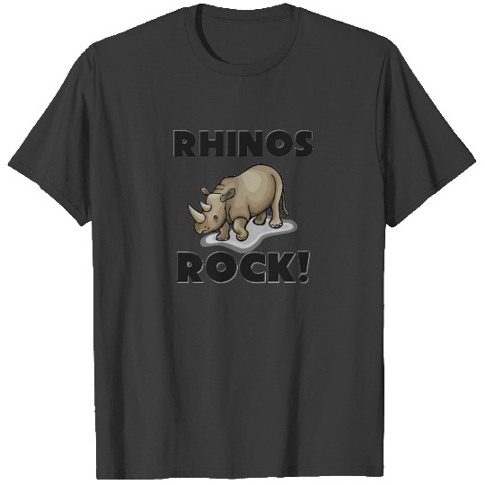 Rhinos Rock T-shirt