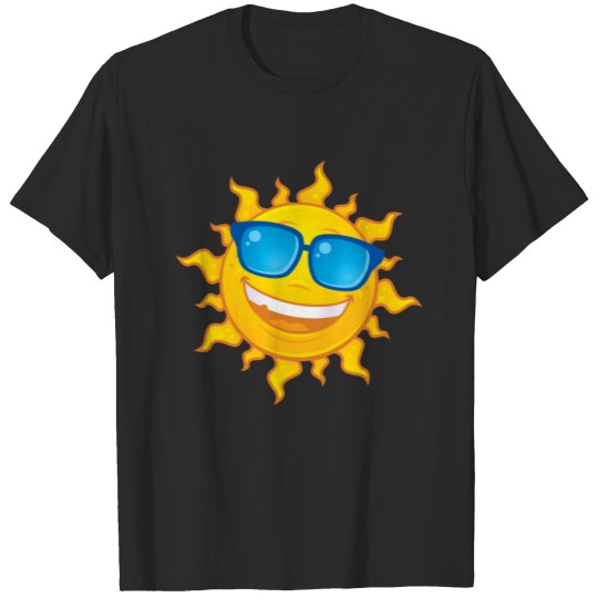 Discover Summer Sun Wearing Sunglasses T-shirt