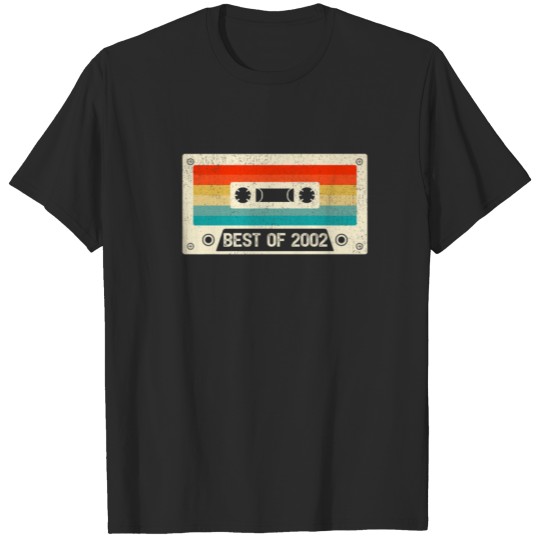 Discover 20 Year Old Cassette Tape Vintage Best Of 2002 20T T-shirt