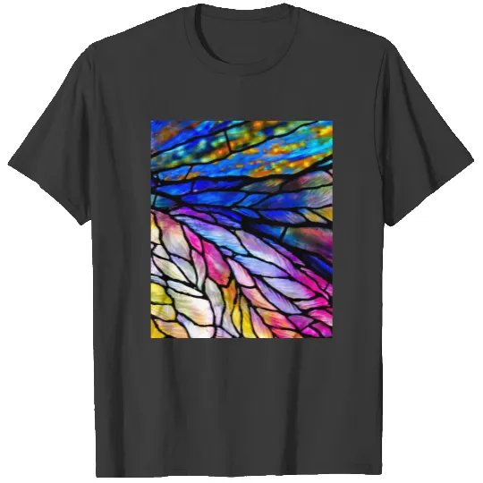 Stained Glass by Tiffany T-shirt