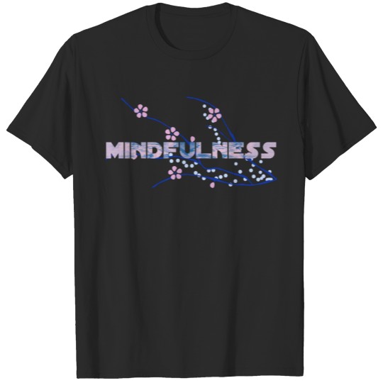 Mindfulness cherry blossom T-shirt