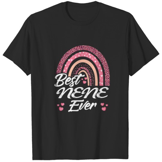 Discover Funny Best Nene Ever Rainbow Cute Mothers Day For T-shirt