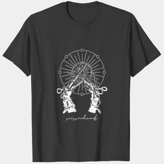 Celestial Scissorhands For Astronomer Stargazers A T-shirt