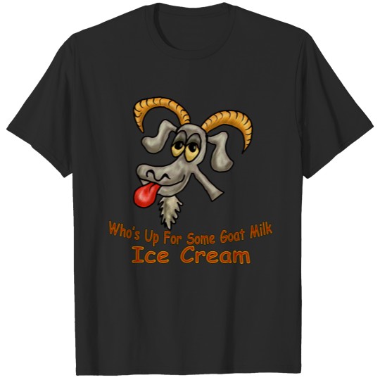 Discover Ice cream Goat T-shirt
