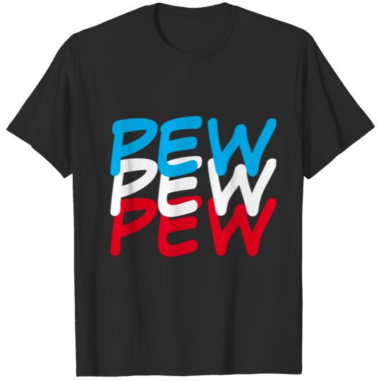 PEW PEW PEW Men's Basic Dark T-shirt