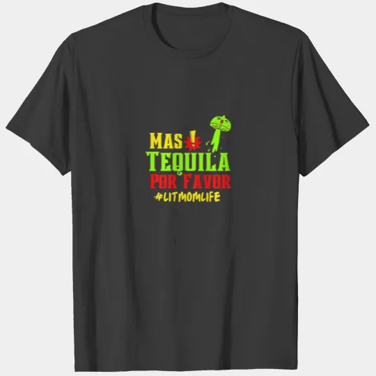 Womens Funny Womens Mas Tequila Cinco De Mayo T-shirt