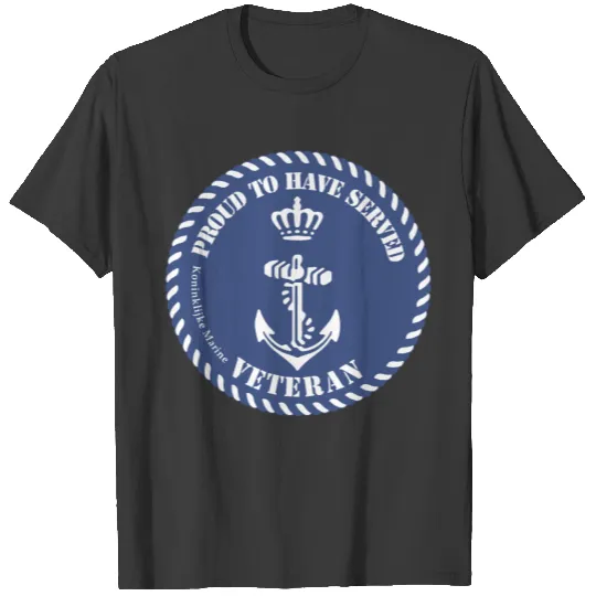 Dutch royal Navy veteran T-shirt