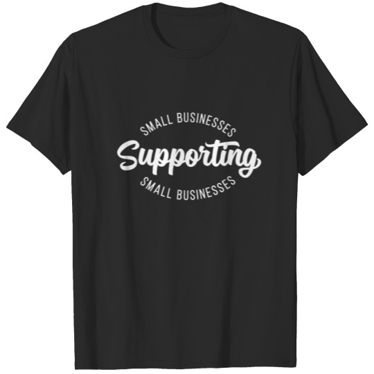 Discover Small Businesses Supporting Small Businesses - Bus T-shirt