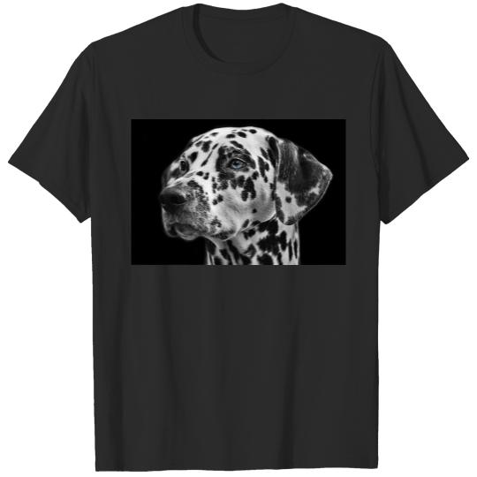 Discover Beautiful Dalmatian dog portrait T-shirt
