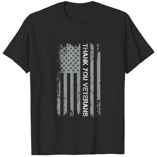 Discover Patriotic American Flag Thank You For Men Women Ve T-shirt