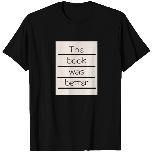 The Book was Better personalized w BOOK CLUB NAME T-shirt