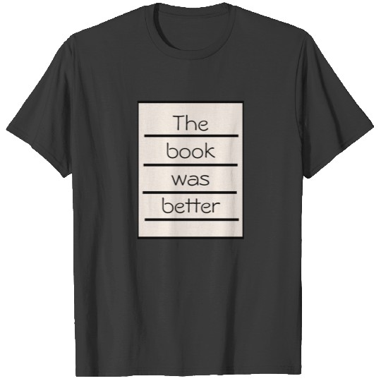 The Book was Better personalized w BOOK CLUB NAME T-shirt