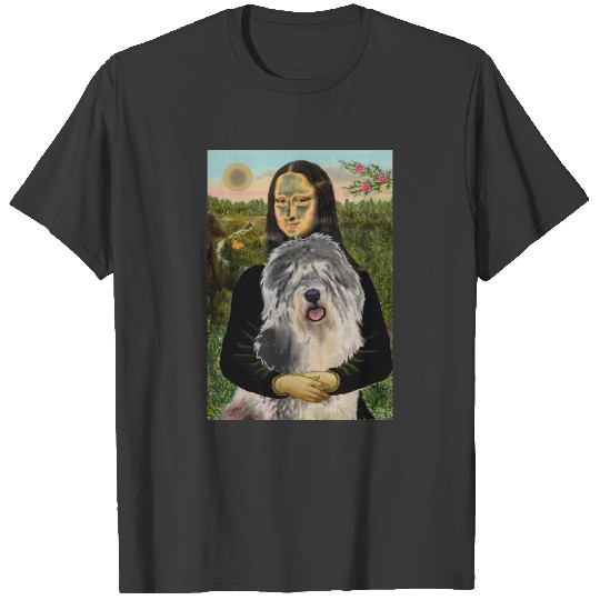 Mona Lisa - Old English 3 T-shirt