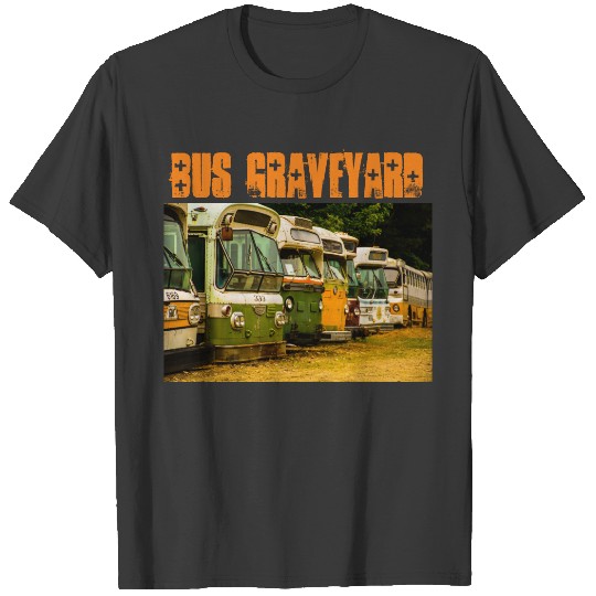 Bus Graveyard Men's Basic Hooded T-shirt