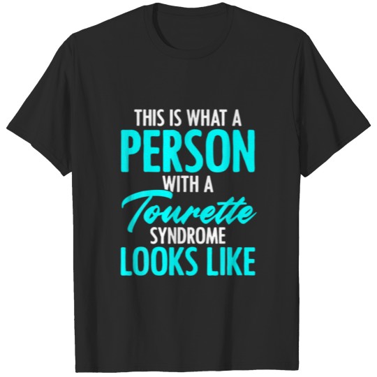 Discover Tourette Syndrome Awareness Teal Ribbon Fighter Su T-shirt