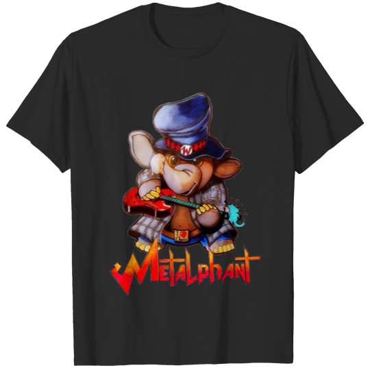 Discover Metalphant with Guitar Girl's Pullover T-shirt