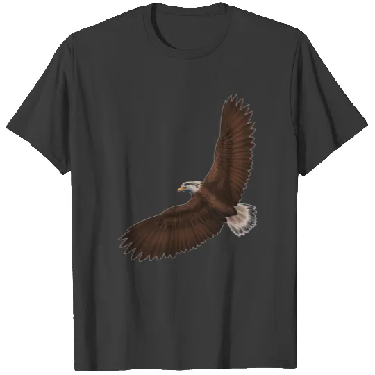 Soaring Bald Eagle T-shirt