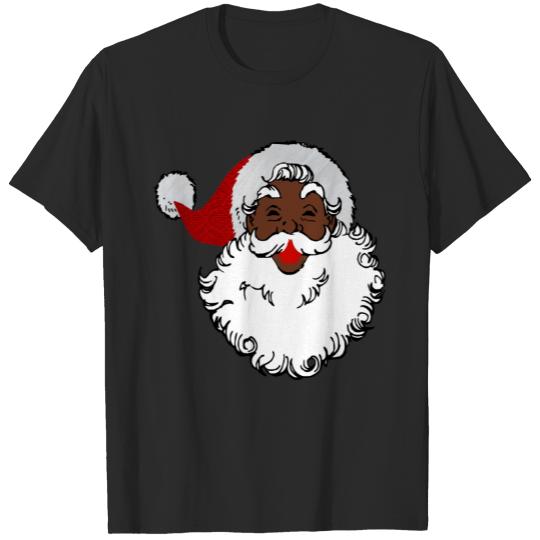 Discover xmas black santa claus T-shirt