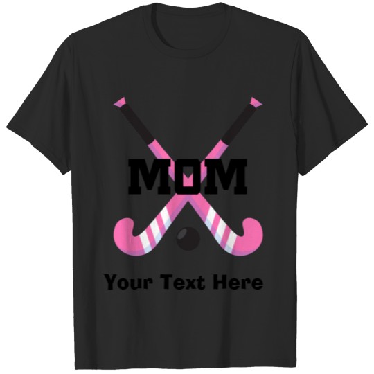 Discover Personalized Mom Field Hockey Player T-shirt