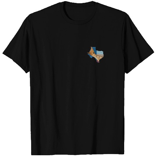 Redfish Texas Flag Fishing T-shirt