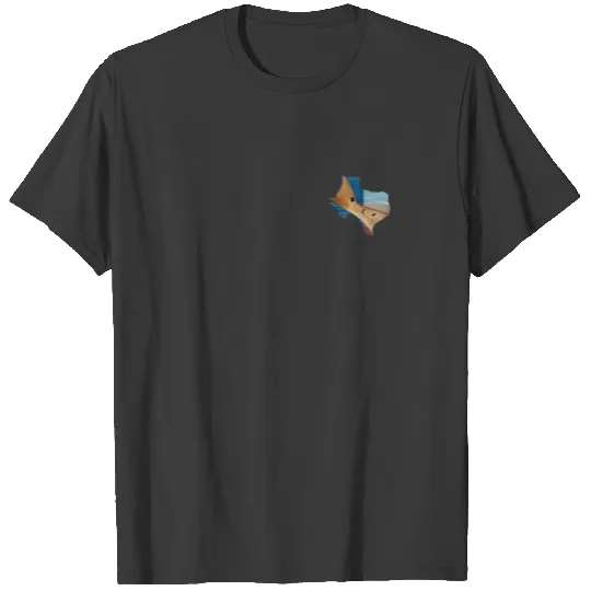 Redfish Texas Flag Fishing T-shirt